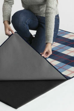 Hot Sale ❤️ Ruggable Buffalo Plaid Red & Blue Rug 👍 -Area Rugs Sales Store Buffalo Plaid RedBlue B RC 0520 57 Clean Washable Rug Pad c66d0a72 4472 4306 91a5 42cddcce1b2d
