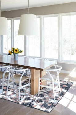 Coupon 🧨 Ruggable Buttercup Blush Rug ✨ -Area Rugs Sales Store Buttercup Blush C RC 0601 57 Clean Washable Rug Flower