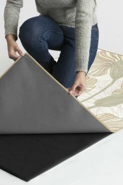 Outlet 🌟 Ruggable Carnation Ivory Rug ⌛ 13 Outlet 🌟 Ruggable Carnation Ivory Rug ⌛ -Area Rugs Sales Store Carnation Ivory B RC 0557 57 Clean Washable Rug Pad copy 2