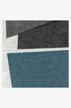 Best deal 🎁 Ruggable Color Field in Blue Rug 😀 -Area Rugs Sales Store ColorField Blue D RC 0527 10 Clean Washable Rug Pad 4