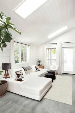 New 😍 Ruggable Crosshatch Light Grey Rug ⌛ -Area Rugs Sales Store Crosshatch LightGrey C RC 0402 57 Washable Rug Grey