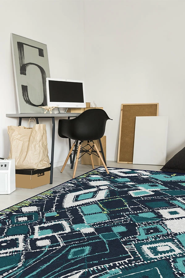 Brand new 🎁 Ruggable Delikesh Midnight Rug 🤩 4 Brand new 🎁 Ruggable Delikesh Midnight Rug 🤩 - Image 4