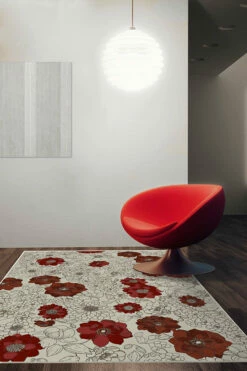 Buy ๐คฉ Ruggable Floret Ruby Rug ๐ 11 Buy ๐คฉ Ruggable Floret Ruby Rug ๐ -Area Rugs Sales Store Floret Ruby C RC 0565 57 Washable Rug Modern