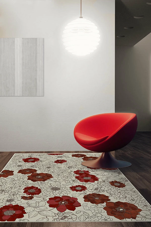 Buy ๐คฉ Ruggable Floret Ruby Rug ๐ 4 Buy ๐คฉ Ruggable Floret Ruby Rug ๐ - Image 4