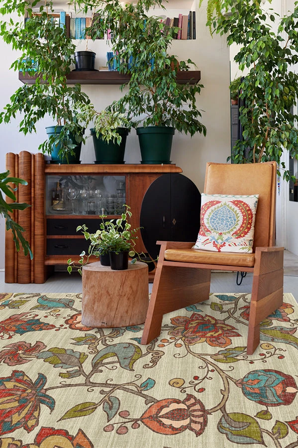 Wholesale ๐ Ruggable Frida Floral Natural Rug ๐คฉ 4 Wholesale ๐ Ruggable Frida Floral Natural Rug ๐คฉ - Image 4