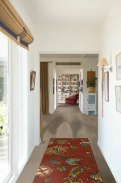 New 💯 Ruggable Frida Floral Red Rug 🤩 -Area Rugs Sales Store Frida Floral Red C RC 0428 27 Washable Rug Multicolor