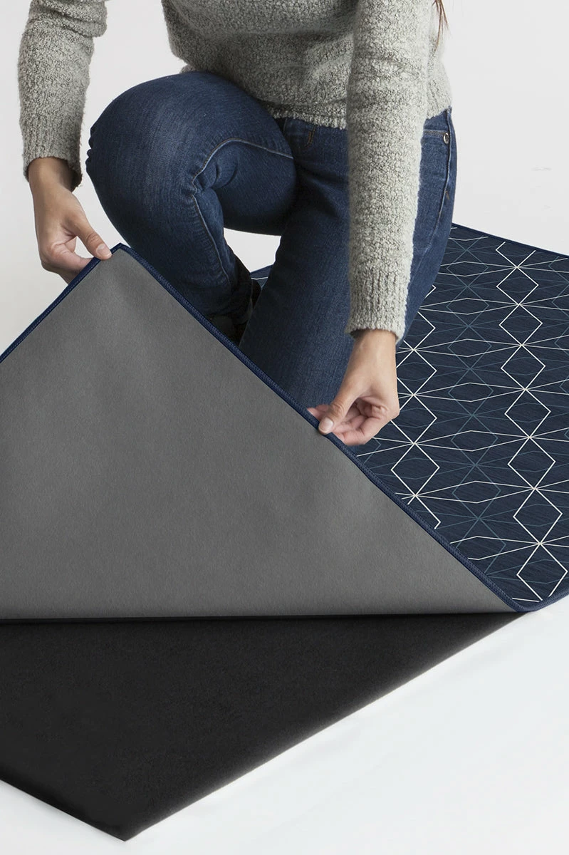 Discount ๐ Ruggable Sale Geometrix Navy Rug โจ 6 Discount ๐ Ruggable Sale Geometrix Navy Rug โจ - Image 6