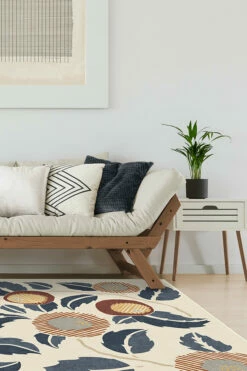 Cheap 🤩 Ruggable Hana Imari Rug 🌟 -Area Rugs Sales Store Hana Imari C RC 0574 57 Clean Washable Rug Leaf