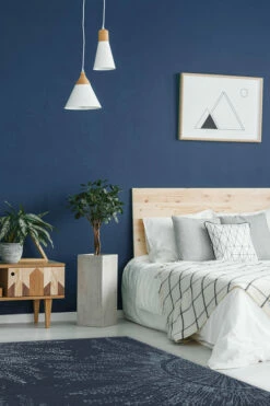 Best Sale ✔️ Ruggable Sale Jellyfish Bloom Navy Rug 🥰 -Area Rugs Sales Store Jellyfish Bloom Navy C RC 0328 57 Washable Rug Coastal