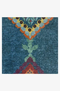 New 🎉 Ruggable Kenza Ocean Blue Rug ⌛ -Area Rugs Sales Store KenzaOceanBlue D RC 0357 10