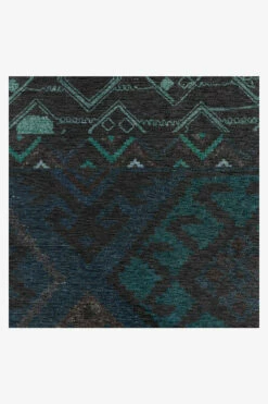 Wholesale 🎉 Ruggable Lunara Geo Sapphire Rug 🔔 -Area Rugs Sales Store LunaraGeoSapphire D RC 0368 10