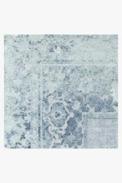 Coupon 🔔 Ruggable Maral Border Blue Rug ❤️ -Area Rugs Sales Store MaralBorder Blue D RC 0389 10 Clean Washable Rug Pad f6c4566c bd57 4755 b08a 21e636b936c9