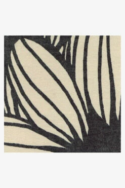 Budget 🧨 Ruggable Meena Black & White Rug 🔥 -Area Rugs Sales Store Meena Black White D RC 0561 10 Clean Washable Rug Pad copy 2