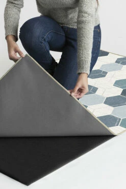 Best deal 🤩 Ruggable Prisma Slate Blue Rug 🛒 -Area Rugs Sales Store Prisma SlateBlue B RC 0542 57 Clean Washable Rug Pad copy 2