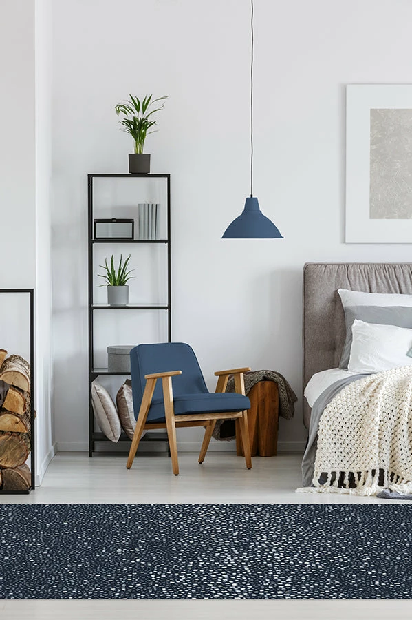 Flash Sale 🧨 Ruggable Shagreen Navy Rug ⭐ 8 Flash Sale 🧨 Ruggable Shagreen Navy Rug ⭐ - Image 8