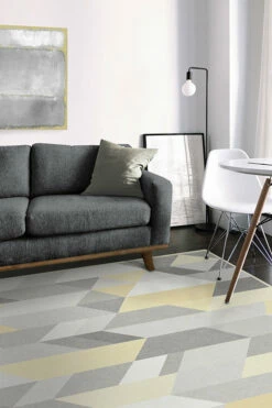 Top 10 👍 Ruggable Sale Urbano Canary Yellow Rug 🎉 -Area Rugs Sales Store Urbano CanaryYellow C RC 0547 57 Washable Rug Geo