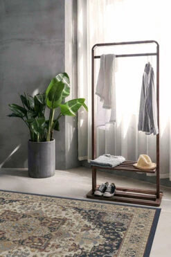 Cheap ✔️ Ruggable Vintage Heriz Ivory Blue Rug 🔔 -Area Rugs Sales Store VintageHeriz IvoryBlue C RC 0500 57 Washable Rug Elegant