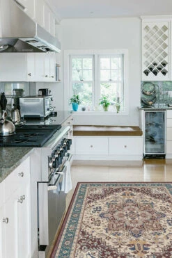 Brand new 🌟 Ruggable Vintage Heriz Ruby Rug 💯 -Area Rugs Sales Store VintageHeriz Ruby C RC 0498 57 Clean Washable Rug Red