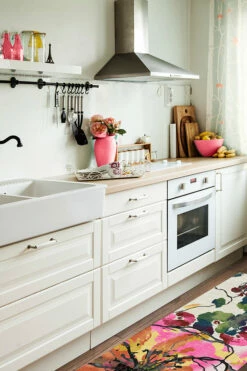 Budget ๐ Ruggable Watercolor Floral Multicolor Rug ๐ 15 Budget ๐ Ruggable Watercolor Floral Multicolor Rug ๐ -Area Rugs Sales Store Watercolor Floral Multi C RC 0419 27 Washable Rug Colorful