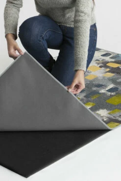 Deals 👏 Ruggable Watercolor Paintwork Grey Rug 🎁 -Area Rugs Sales Store Watercolor Paintwork Grey B RC 0201 57 Clean Washable Rug Pad b273d50b 0a5e 47f3 86a8 5fd51e20433d