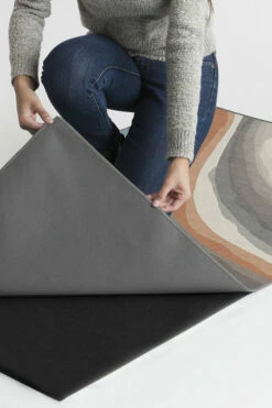 Hot Sale 👍 Ruggable Watercolor Waves Sandstone Rug ✨ 13 Hot Sale 👍 Ruggable Watercolor Waves Sandstone Rug ✨ -Area Rugs Sales Store Watercolor Waves Sandstone B RC 0306 57 Clean Washable Rug Pad