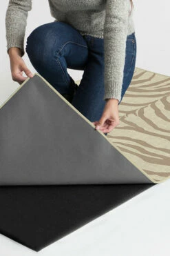 Best deal โ Ruggable Zebra Natural Rug ๐ 13 Best deal โ Ruggable Zebra Natural Rug ๐ -Area Rugs Sales Store Zebra Natural B RC 0026 57 Clean Washable Rug Pad