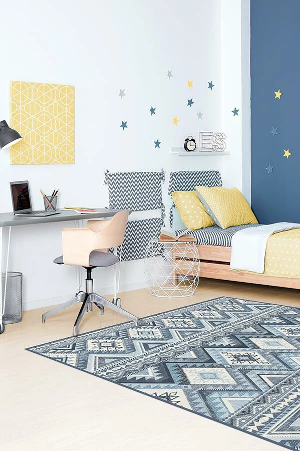 Outlet ❤️ Ruggable Adobe Blue Rug ✔️ 4 Outlet ❤️ Ruggable Adobe Blue Rug ✔️ - Image 4