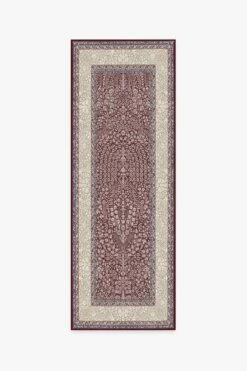 Cheap 🌟 Ruggable Afshan Merlot Rug 😍 -Area Rugs Sales Store afshan merlot A RC 0510 27 V2