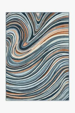 Discount ๐งจ Ruggable Agate Arctic Blue Rug ๐งจ