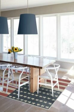 Deals 💯 Ruggable American Flag Red Rug 🧨 -Area Rugs Sales Store american flag red C RC 0744 57