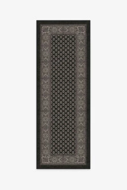 Outlet 🎁 Ruggable Anna Sui Belle Epoche Charcoal & Lavender Rug 😍 -Area Rugs Sales Store anna sui belle epoche charcoal lavender A RC AS015 27