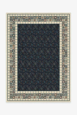 Best deal 🎁 Ruggable Anna Sui Folk Heritage Rustic Blue Rug 🎁