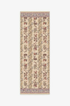 Budget 🎁 Ruggable Anna Sui Roses & Pagodas Ivory Rug 🎁 -Area Rugs Sales Store anna sui roses pagodas ivory B RC AS013 27