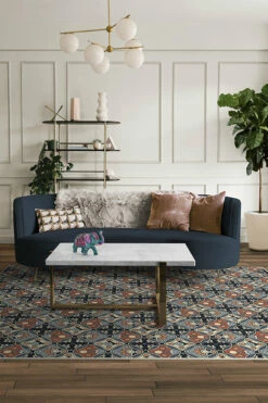 Cheap 😉 Ruggable Anna Sui Sullivan Navy Rug 🎉 -Area Rugs Sales Store anna sui sullivan navy C RC AS007 57