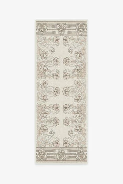 Cheapest 😉 Ruggable Anna Sui Vintage Rose Art Nouveau Blush Rug 🤩 -Area Rugs Sales Store anna sui vintage rose art nouveau blush B RC AS004 27