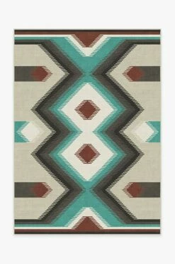 Brand new 🧨 Ruggable Anza Turquoise Rug 😍