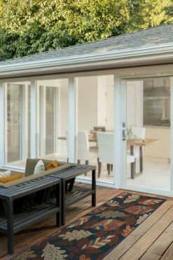 Deals 🌟 Ruggable Outdoor Aurelia Blue Amber Rug ✔️ -Area Rugs Sales Store aurelia blue amber C RC SM006 27