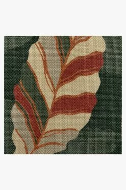 Hot Sale 😀 Ruggable Outdoor Aurelia Forest Green Rug 🧨 -Area Rugs Sales Store aurelia forest green D RC SM007 27