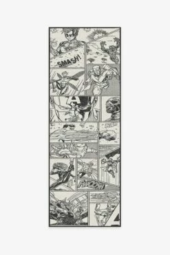 Best Pirce ⭐ Ruggable Avengers Assemble Ink Black Rug ✔️ 13 Best Pirce ⭐ Ruggable Avengers Assemble Ink Black Rug ✔️ -Area Rugs Sales Store avengers assemble ink black B RC MV008 27