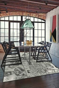 Best Pirce ⭐ Ruggable Avengers Assemble Ink Black Rug ✔️ 11 Best Pirce ⭐ Ruggable Avengers Assemble Ink Black Rug ✔️ -Area Rugs Sales Store avengers assemble ink black C RC MV008 57