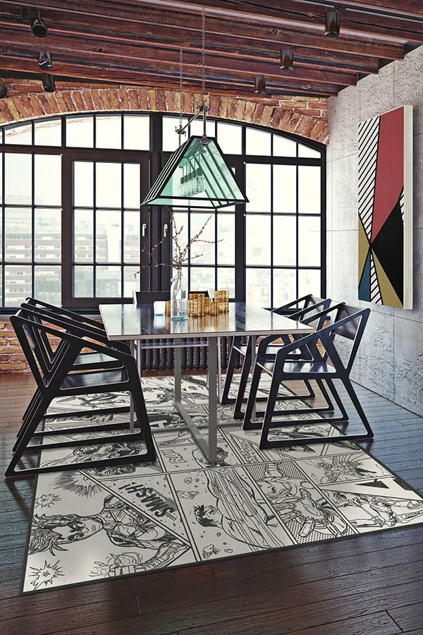 Best Pirce ⭐ Ruggable Avengers Assemble Ink Black Rug ✔️ 4 Best Pirce ⭐ Ruggable Avengers Assemble Ink Black Rug ✔️ - Image 4