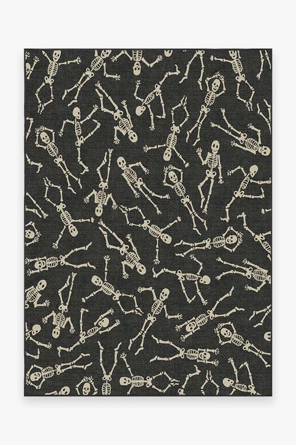Best Pirce โ Ruggable Bone Dance Black Rug ๐งจ 1 Best Pirce โ Ruggable Bone Dance Black Rug ๐งจ