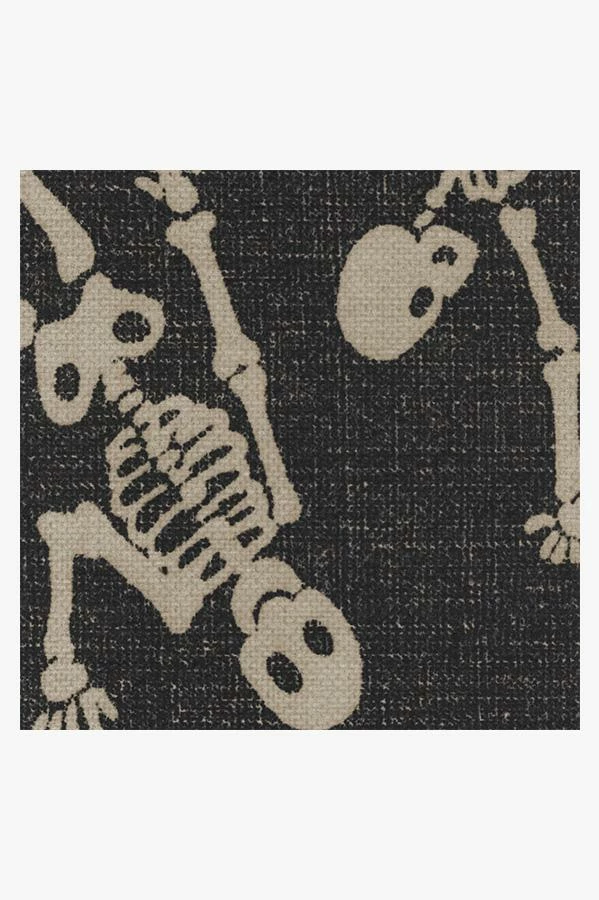 Best Pirce โ Ruggable Bone Dance Black Rug ๐งจ 7 Best Pirce โ Ruggable Bone Dance Black Rug ๐งจ - Image 7