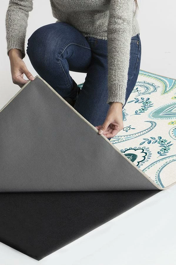 Cheap 😉 Ruggable Boteh Blue Rug 🎉 2 Cheap 😉 Ruggable Boteh Blue Rug 🎉 - Image 2