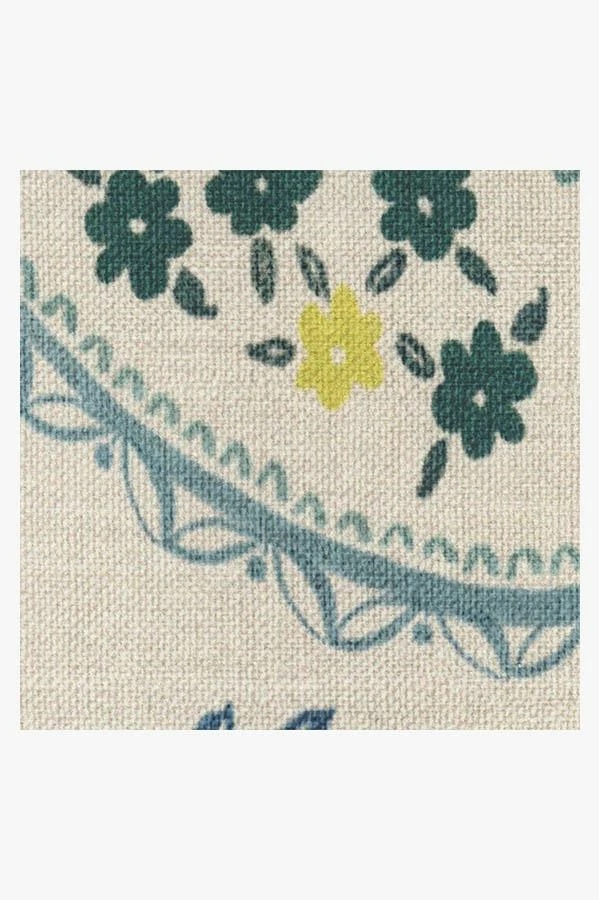 Cheap 😉 Ruggable Boteh Blue Rug 🎉 3 Cheap 😉 Ruggable Boteh Blue Rug 🎉 - Image 3