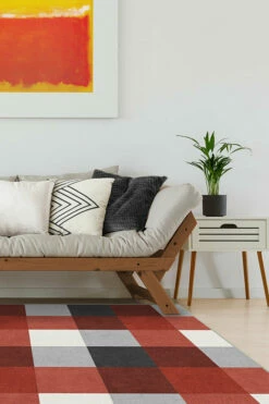 Budget ⌛ Ruggable Buffalo Plaid Black & Red Rug ❤️ 11 Budget ⌛ Ruggable Buffalo Plaid Black & Red Rug ❤️ -Area Rugs Sales Store buffalo plaid black red C RC 0495 57 V2