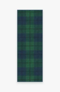Brand new 👏 Ruggable Buffalo Plaid Blackwatch Rug ✔️ -Area Rugs Sales Store buffalo plaid blackwatch A RC 0496 27