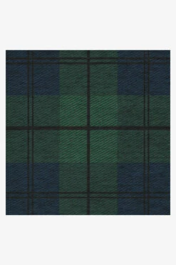 Brand new 👏 Ruggable Buffalo Plaid Blackwatch Rug ✔️ -Area Rugs Sales Store buffalo plaid blackwatch D RC 0496 57 V2