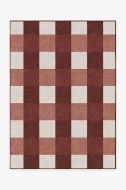 Top 10 🥰 Ruggable Buffalo Plaid Red & White Rug ⌛