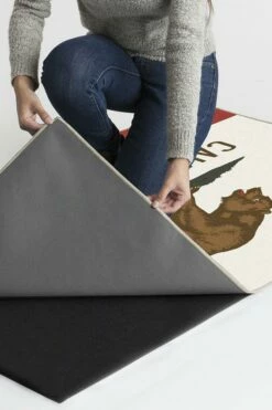 Outlet 😍 Ruggable California Red Rug 😀 -Area Rugs Sales Store california red B RC 0700 27